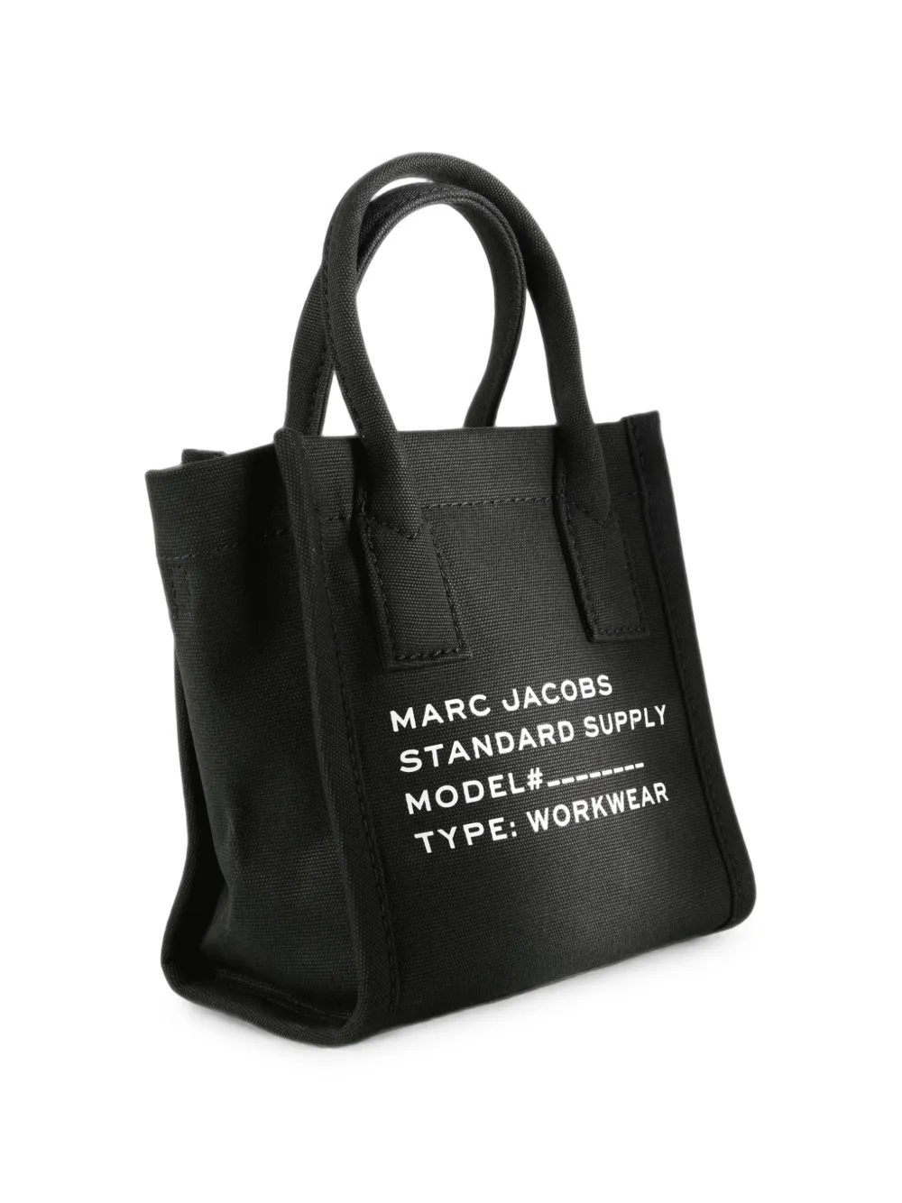 Marc Jacobs Shopper met logoprint Zwart