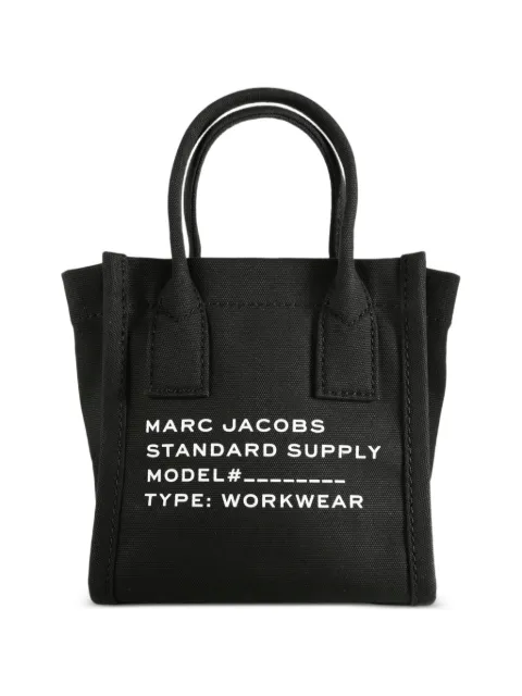 Marc Jacobs logo-print canvas tote bag