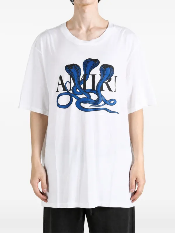 AMIRI コブラプリント Tシャツ | ホワイト | FARFETCH JP