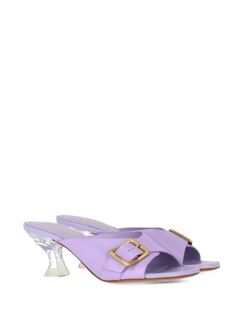 Tod's buckle-detail sandals Paars