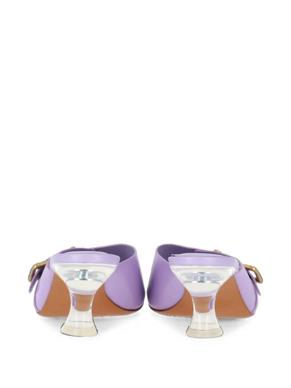 Tod's buckle-detail sandals Paars