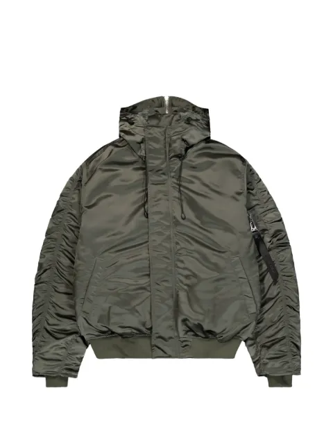 Alpha Industries N-2B Base UV hooded bomber jacket