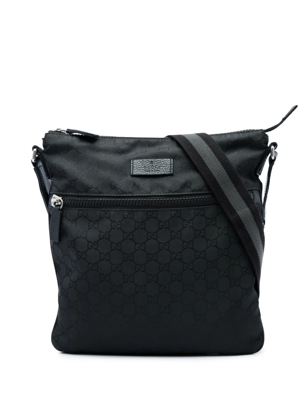 Gucci Pre-Owned 2016-2026 GG Nylon Web crossbody bag - Nero