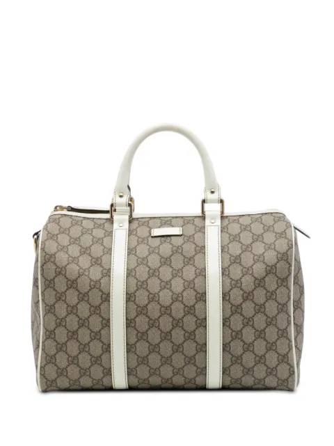 Gucci Pre-Owned 2016-2026 Medium GG Supreme Joy boston bag