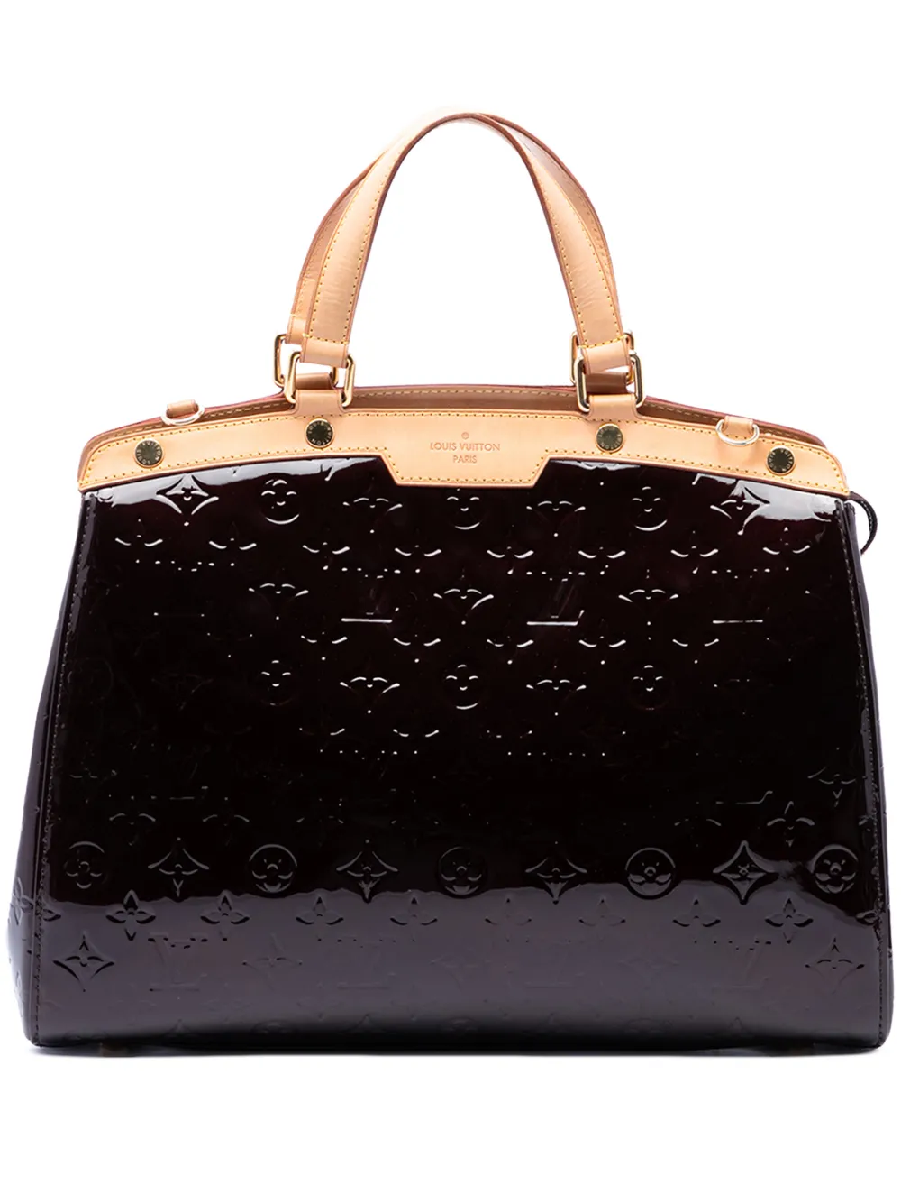 Louis Vuitton Pre-Owned 2000-2020 Monogram Vernis Brea GM satchel - Purple