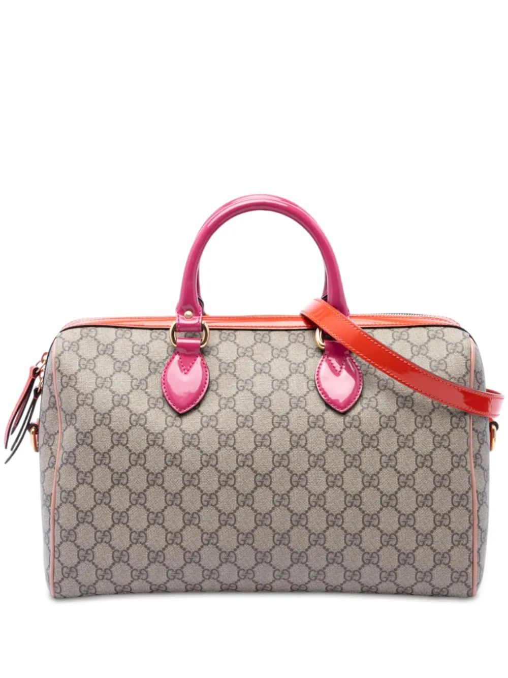 Gucci Pre-Owned 2016-2026 Medium GG Supreme satchel - Toni neutri