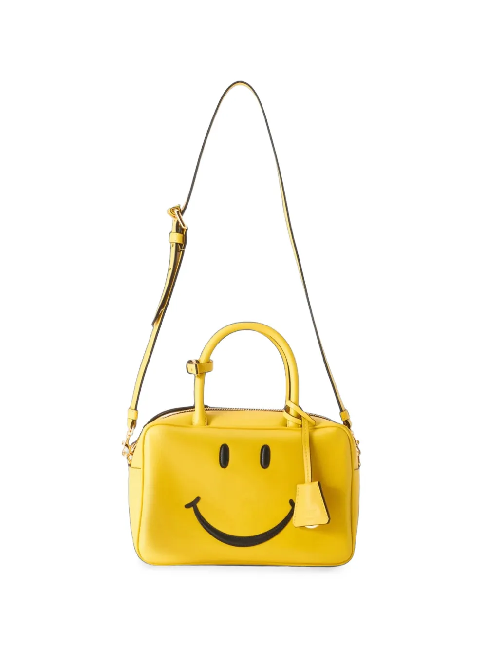 Moschino Smiley leather tote bag
