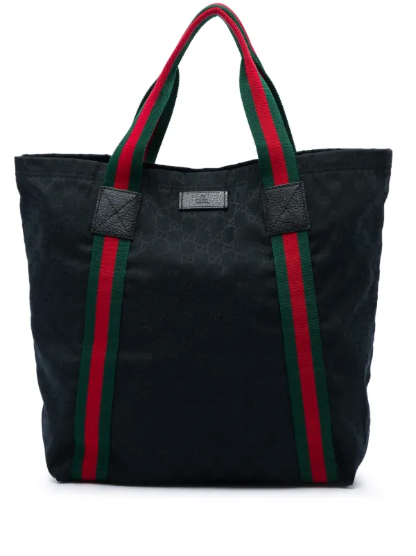 Gucci Pre-Owned 2016-2026 GGキャンバス ウェブ ハンドバッグ