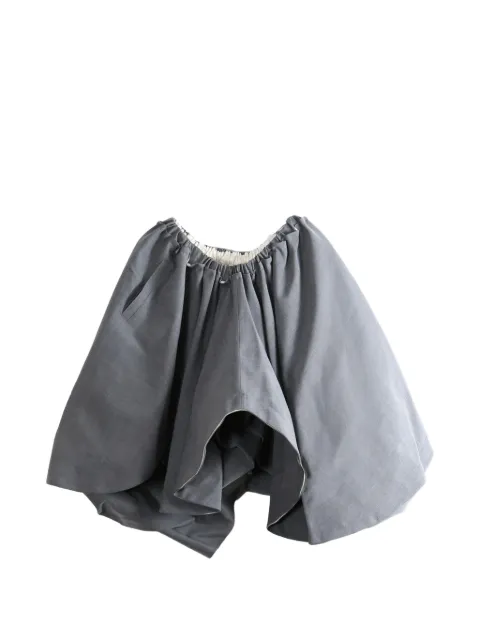 Comme des Garçons TAO draped asymmetric midi skirt