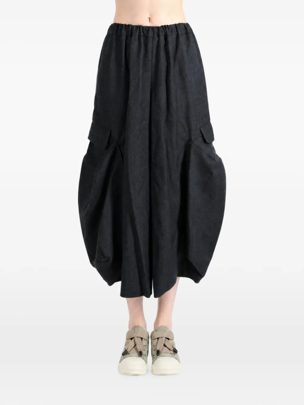 Comme Des Garçons Comme Des Garçons Cropped cargo broek Grijs