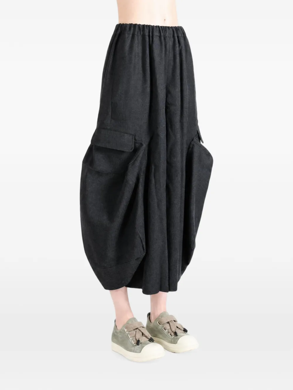 Comme Des Garçons Comme Des Garçons Cropped cargo broek Grijs