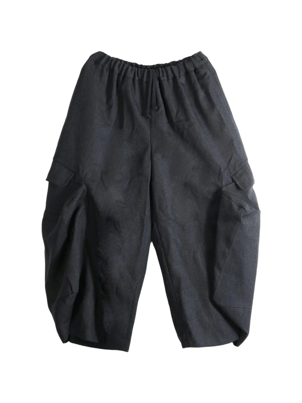Comme Des Garçons Comme Des Garçons cropped cargo trousers - Grigio
