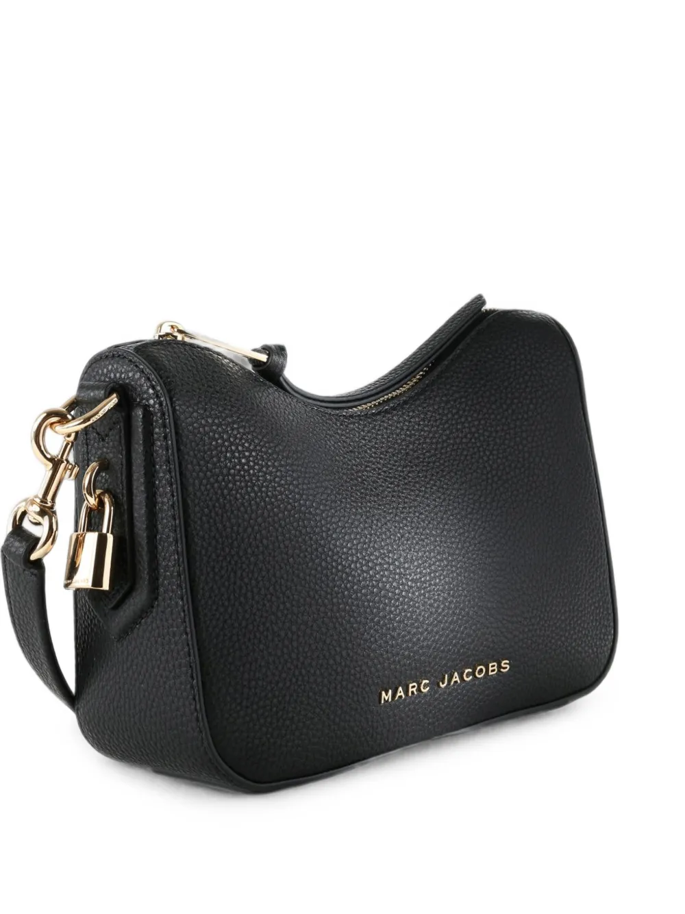 Marc Jacobs grained leather shoulder bag - Nero