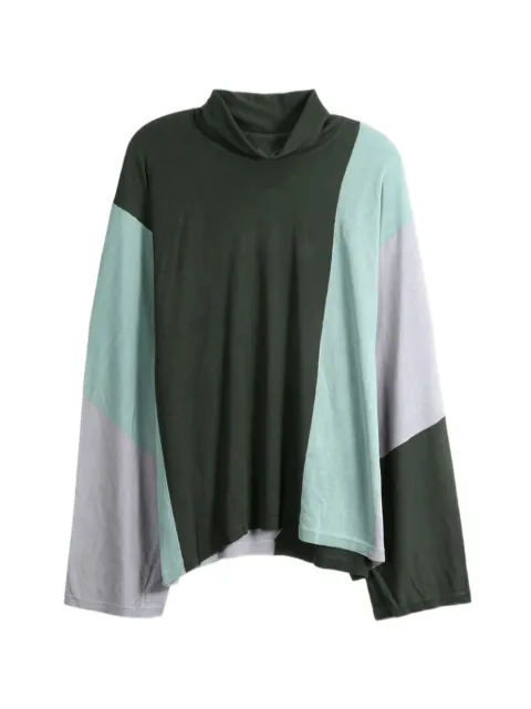 Kiko Kostadinov colour-block funnel-neck sweater