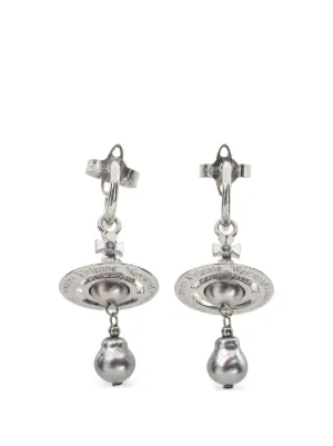 Vivienne Westwood Octavie ドロップピアス | シルバートーン