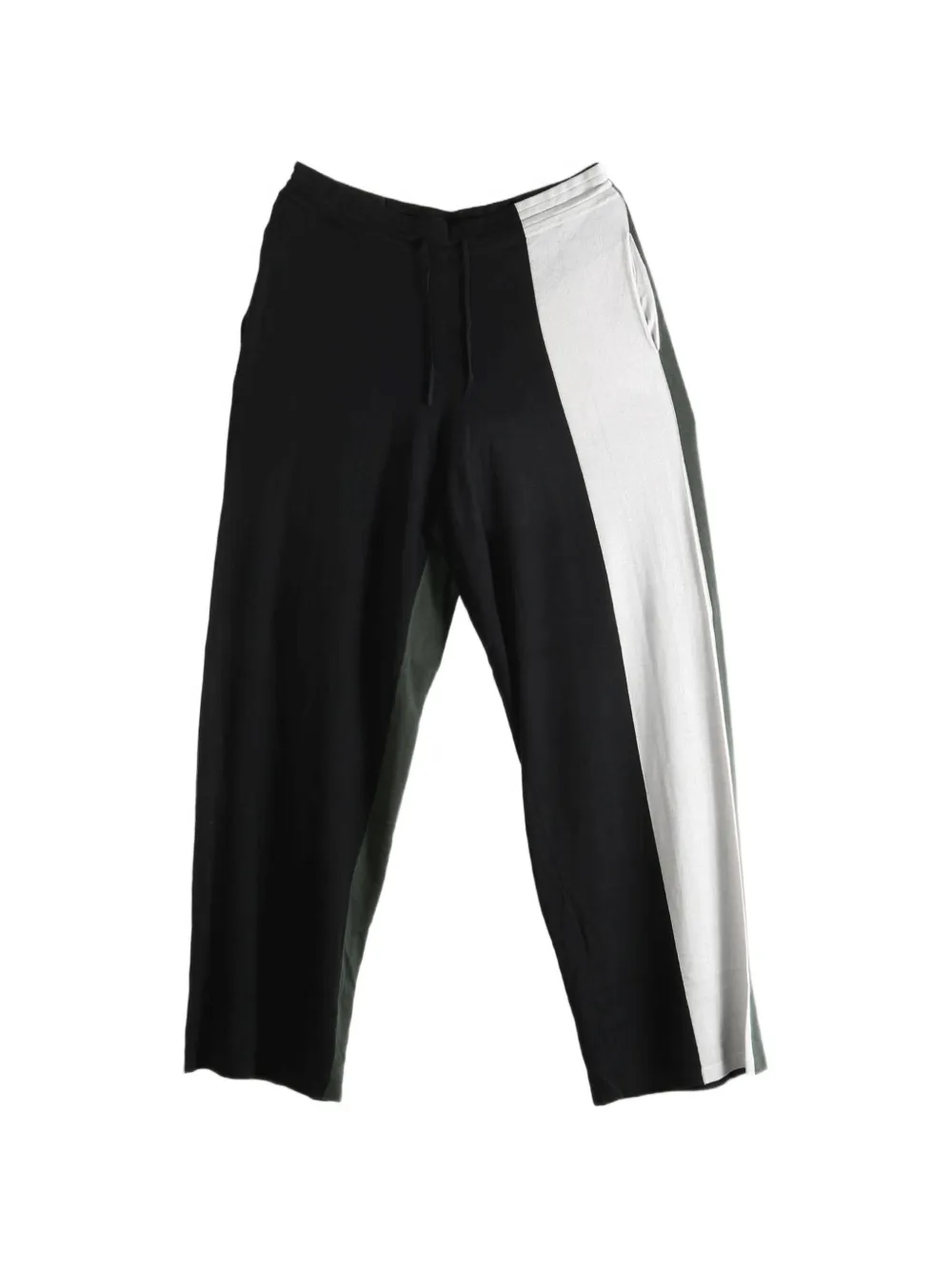 Kiko Kostadinov colour-block drawstring track pants - Nero