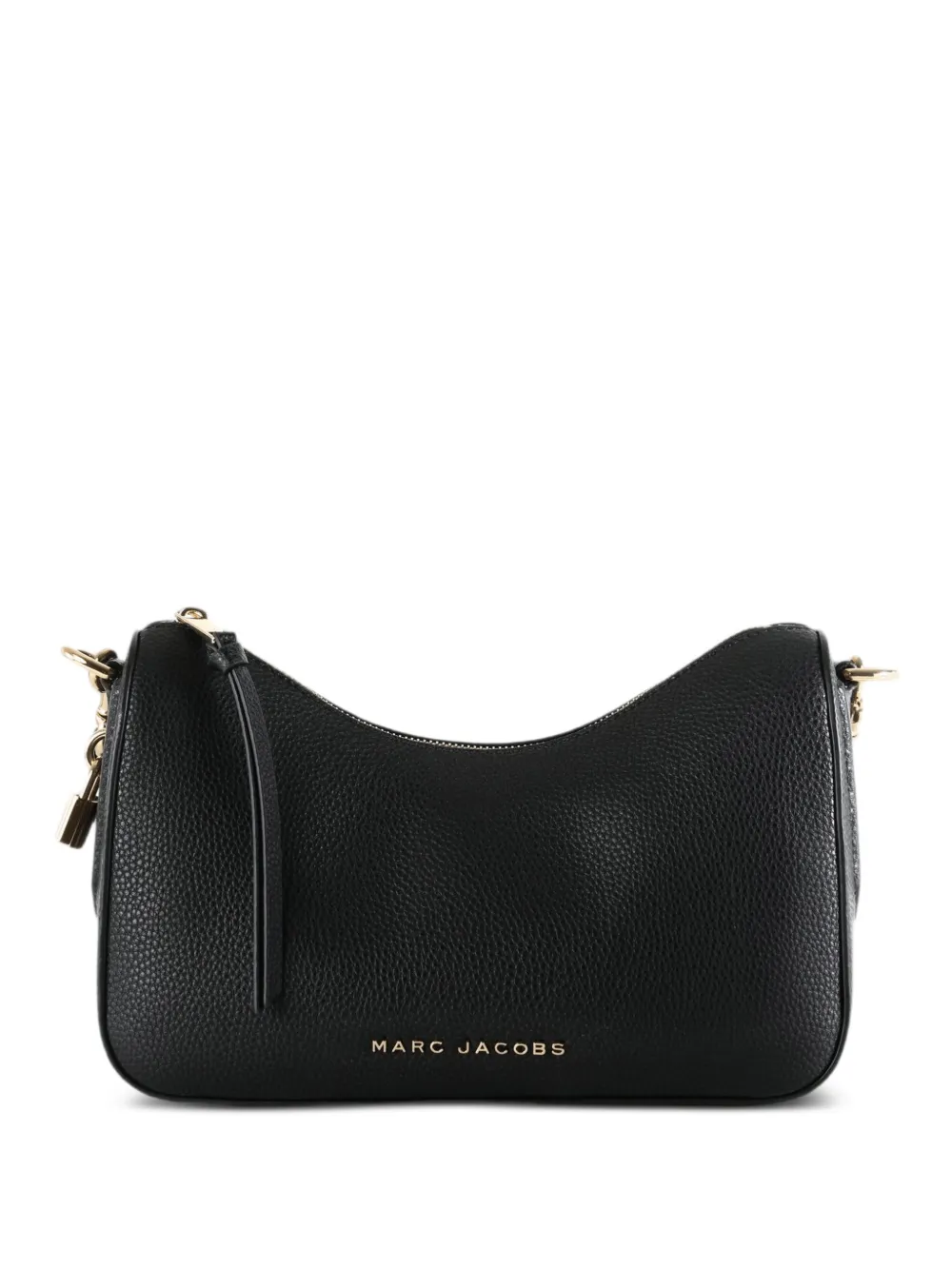 Marc Jacobs logo-print pebbled leather shoulder bag · OS