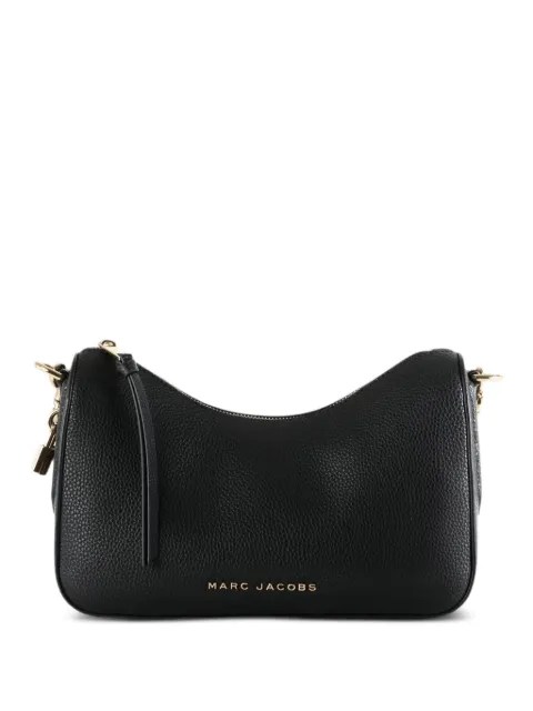 Marc Jacobs logo-print pebbled leather shoulder bag