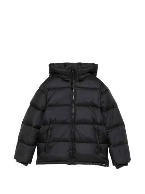 Aspesi Kids hooded quilted jacket