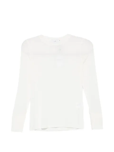 VELA SHOP long-sleeve crew-neck top