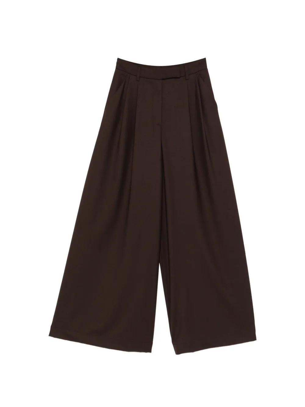 CO.GO pleated wide-leg palazzo pants
