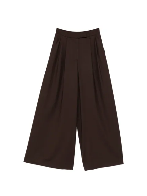 CO.GO pleated wide-leg palazzo pants