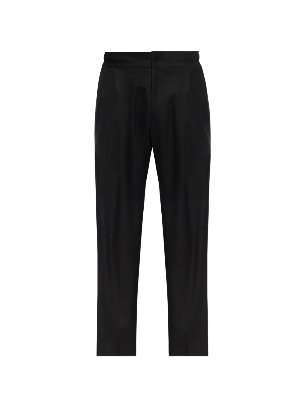 Kiton 밴딩 웨이스트밴드 팬츠 | 블랙 | Image 1