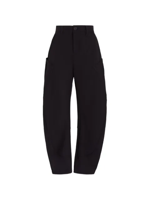 High Grece panelled tapered trousers