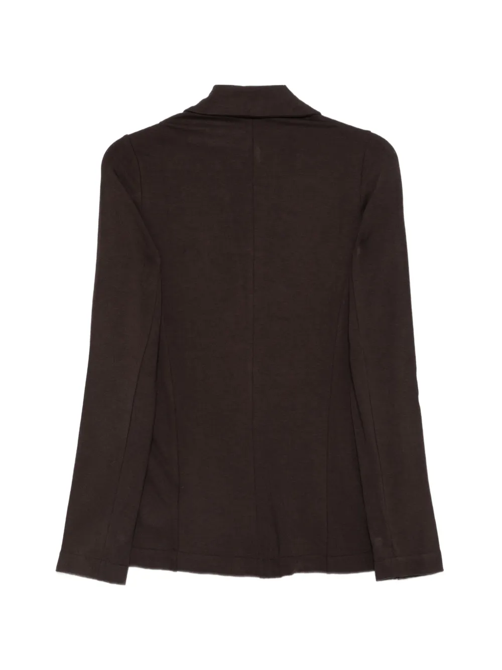 Majestic Filatures Blazer met enkele rij knopen Bruin