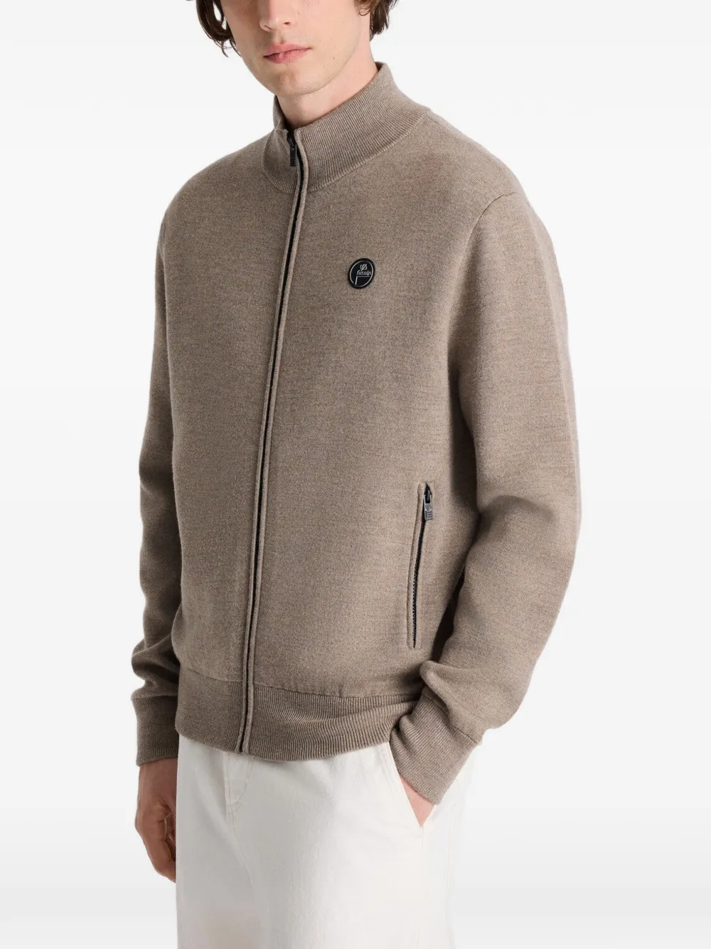 Fusalp Mayeul vest met rits Bruin