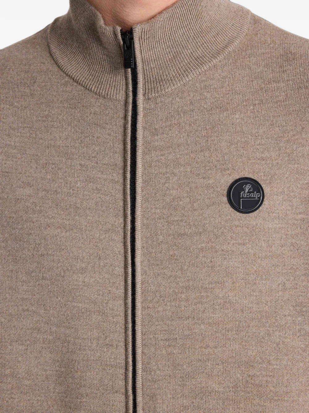 Fusalp Mayeul vest met rits Bruin