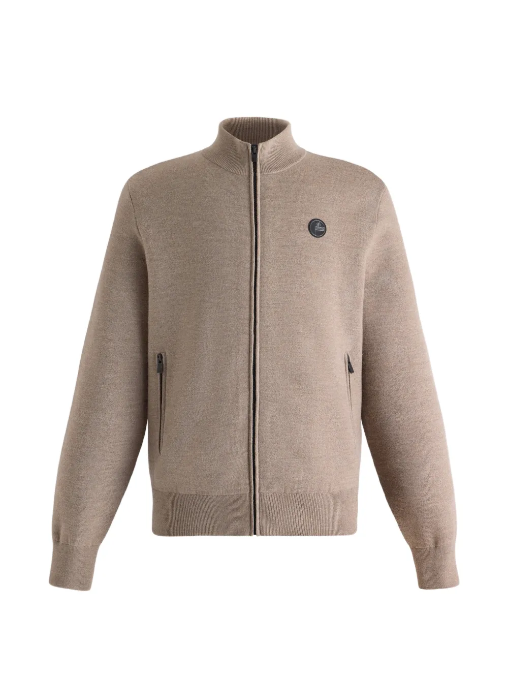 Fusalp Mayeul zip-up cardigan - Marrone