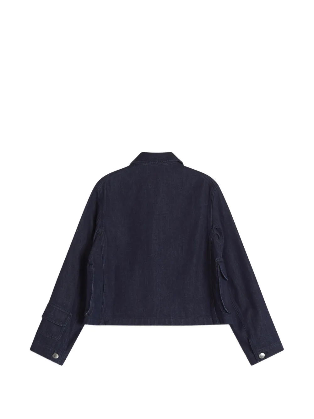 Maison Kitsuné Denim Barn mini-jack Blauw