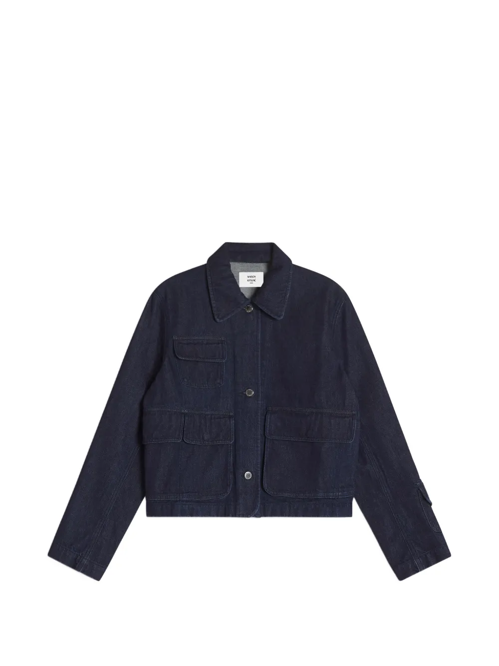 Maison Kitsuné mini Denim Barn jacket