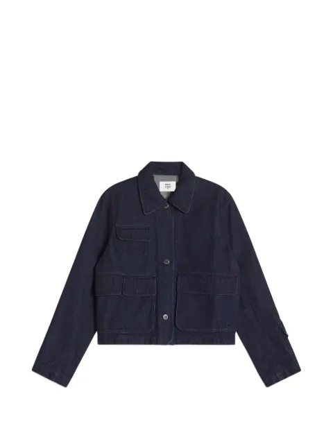 Maison Kitsuné chamarra mini Denim Barn