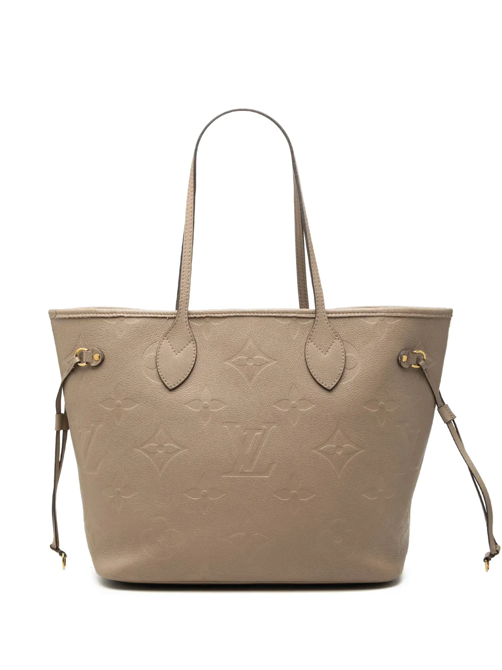 Louis Vuitton Pre-Owned 2021-2026 Monogram Giant Empreinte Neverfull MM tote bag - Toni neutri