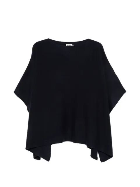 Not Shy poncho Pamina de cachemira