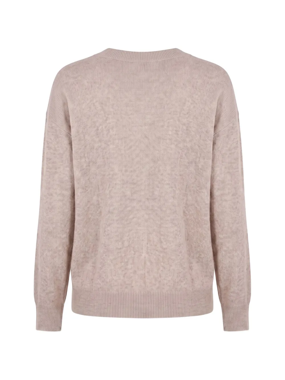 Not Shy Trui met V-hals Beige