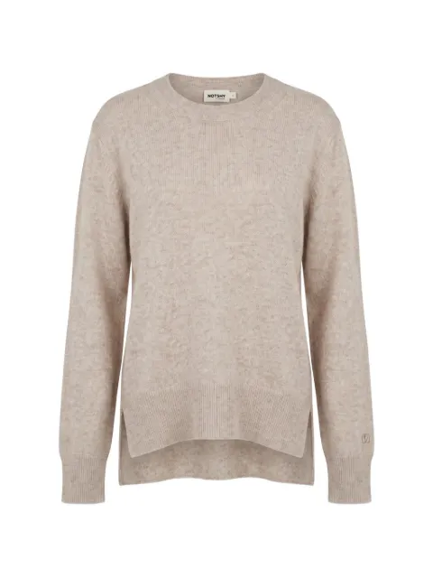 Not Shy fine-knit cashmere sweater