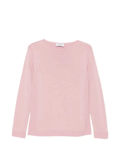 VELA SHOP Pullover mit gerippten Details