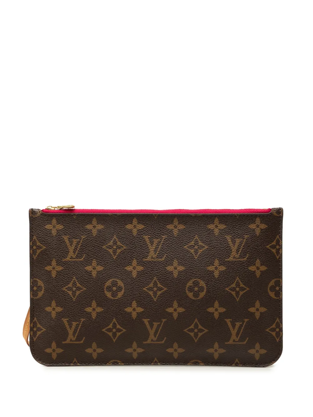 Louis Vuitton Pre-Owned Pouch Neverfull MM con monogramma 2017 - Marrone