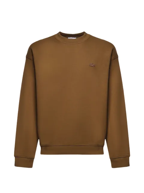 Lacoste logo-patch sweater