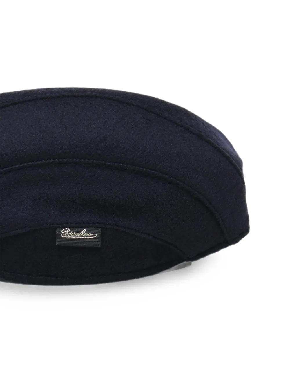 Borsalino Vincenzo cashmere flat cap Blauw