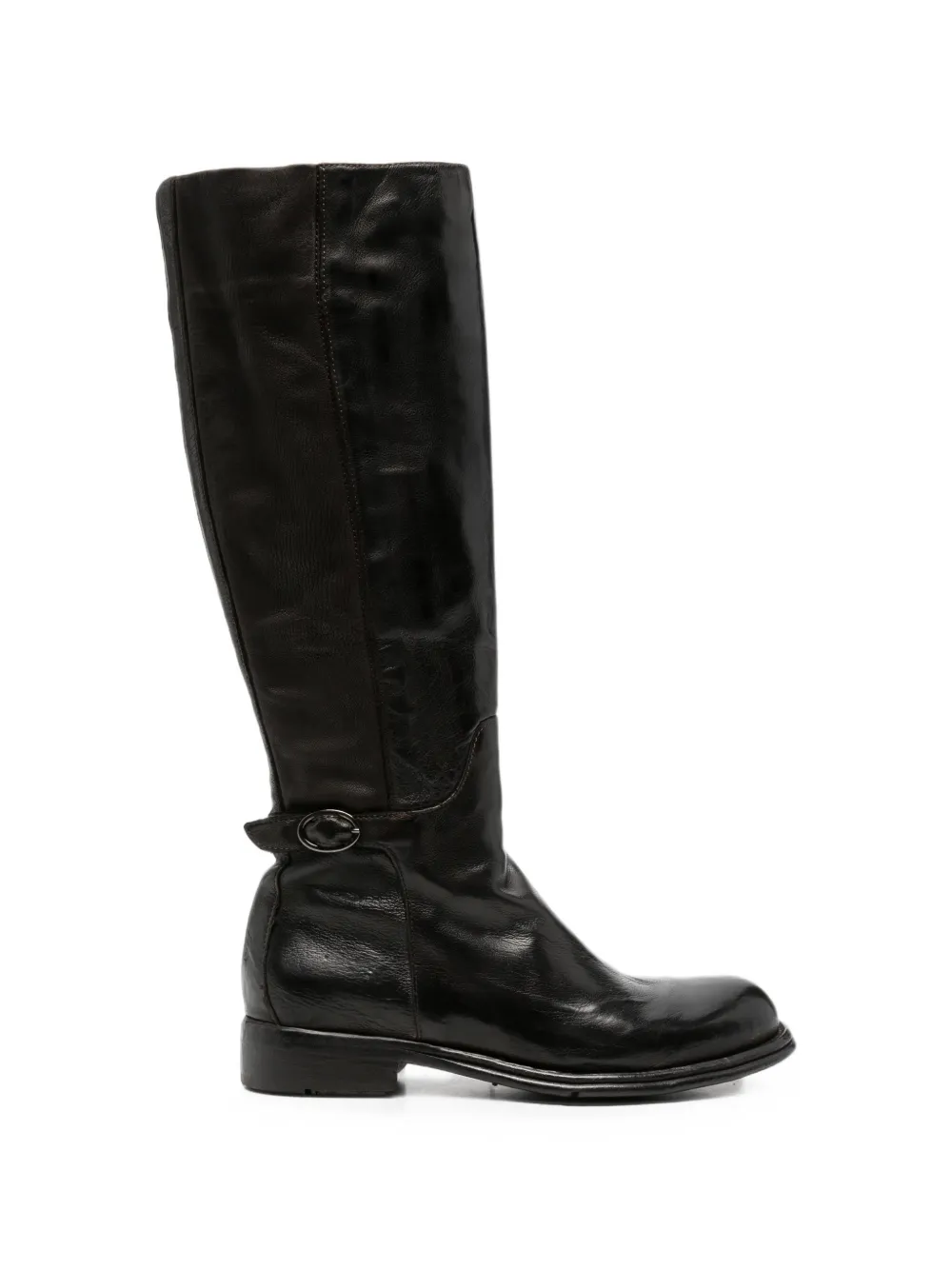 LEMARGO buckle-detail leather boots
