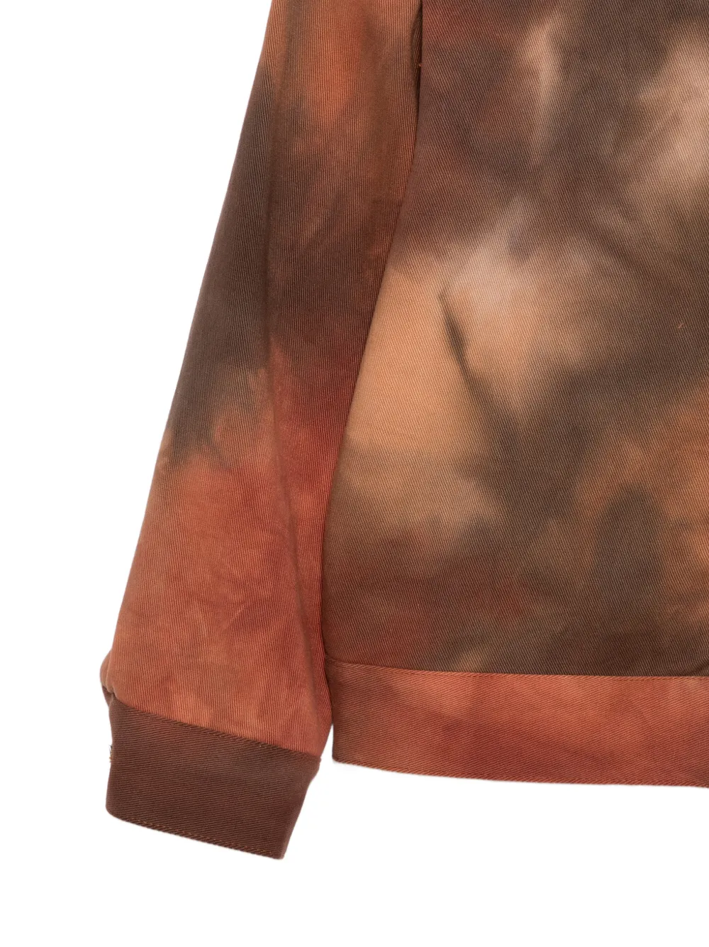 Palm Angels Kids Jack met tie-dye logoprint Bruin