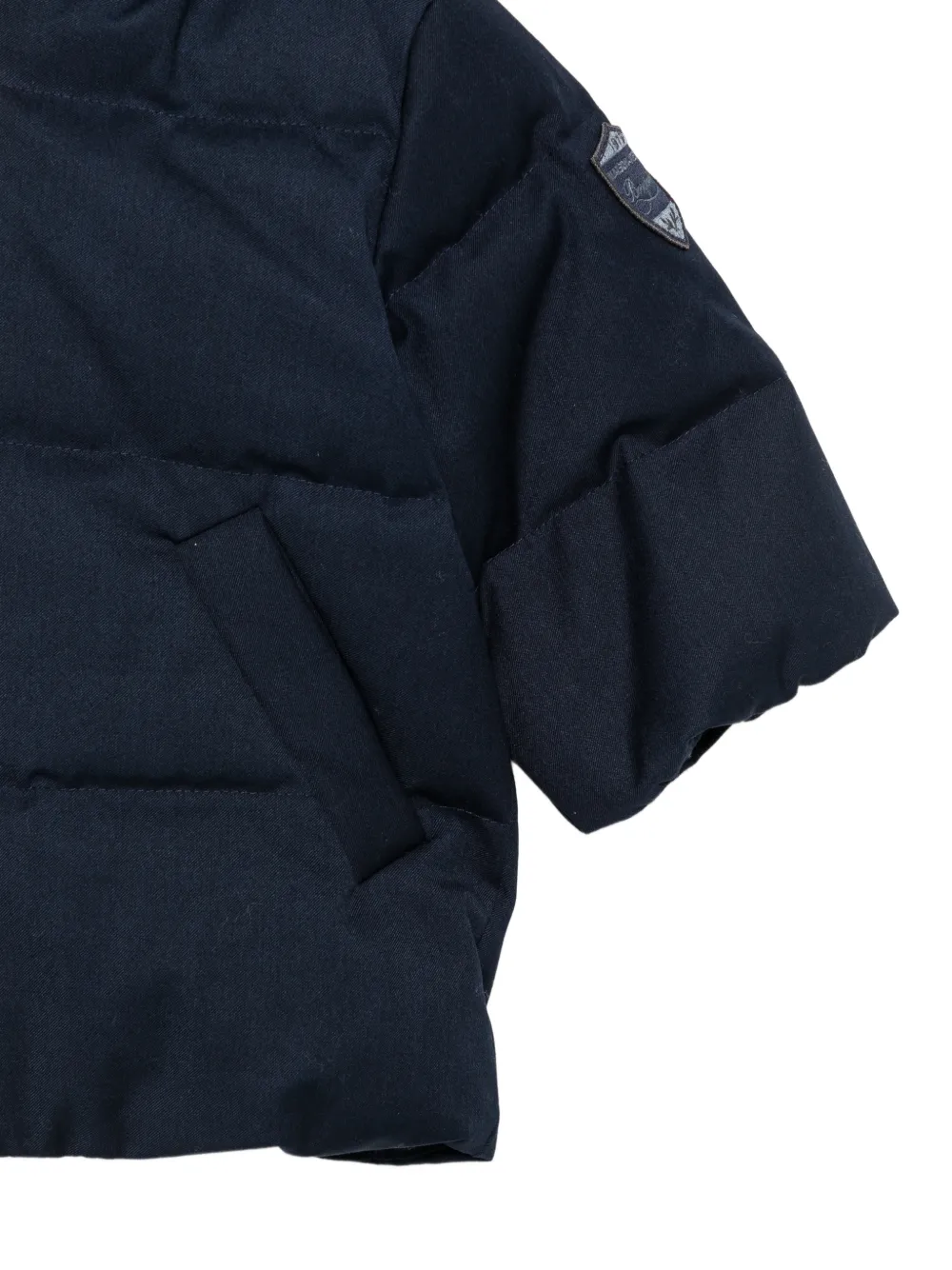 Bonpoint Jack met capuchon Blauw