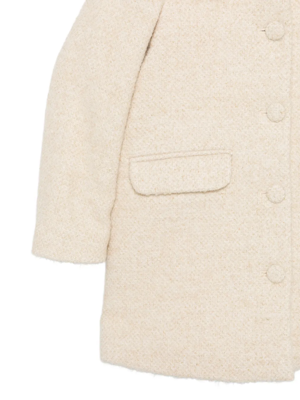 Bonpoint Jas van imitatiebont Beige