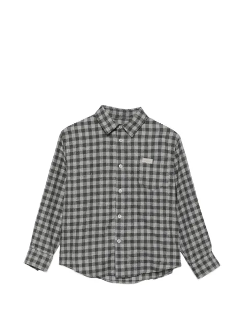 Paolo Pecora Kids gingham-check shirt