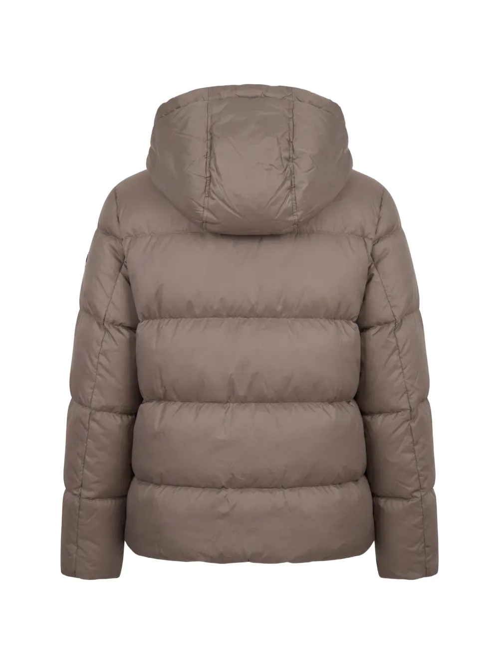 Paul & Shark quilted hooded puffer jacket Beige