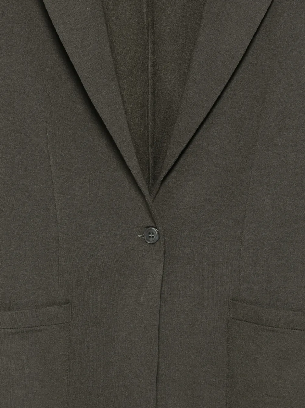Majestic Filatures Blazer met enkele rij knopen Groen